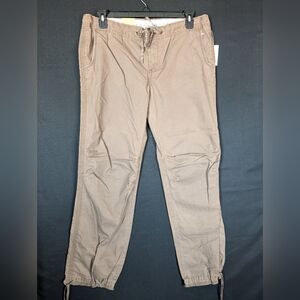 New Old Navy Classic Rise Joggers Size Large Women's, Sand Color, String…